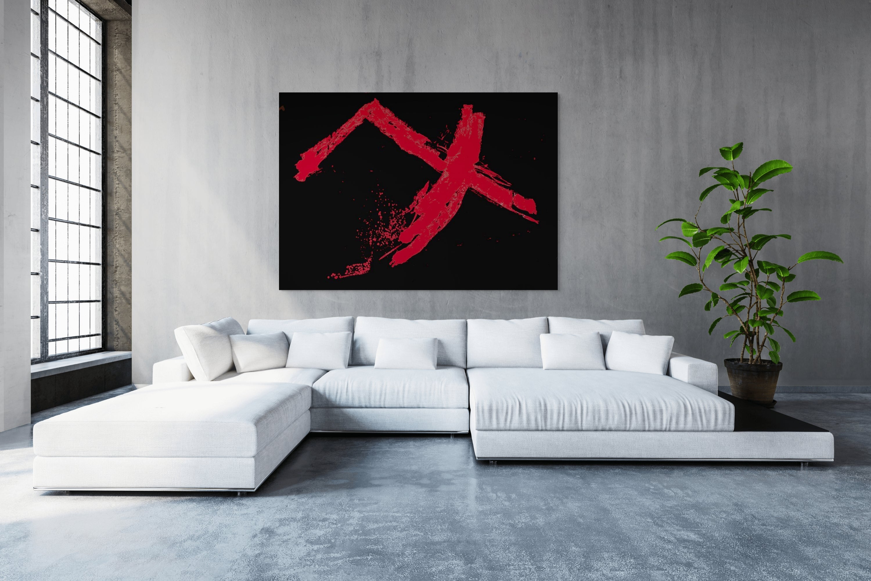 Canvas Print: "Sunset 7"