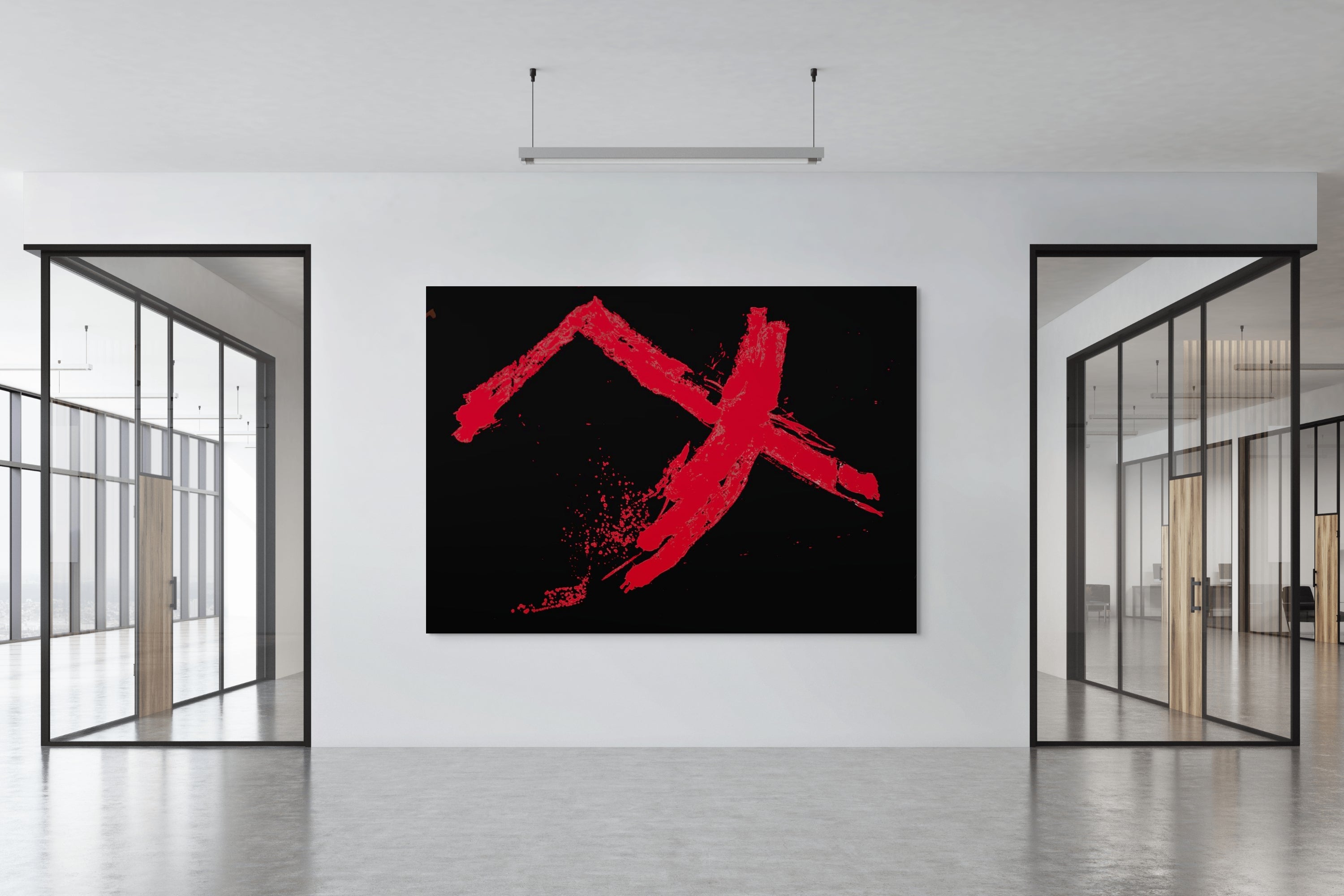 Canvas Print: "Sunset 7"