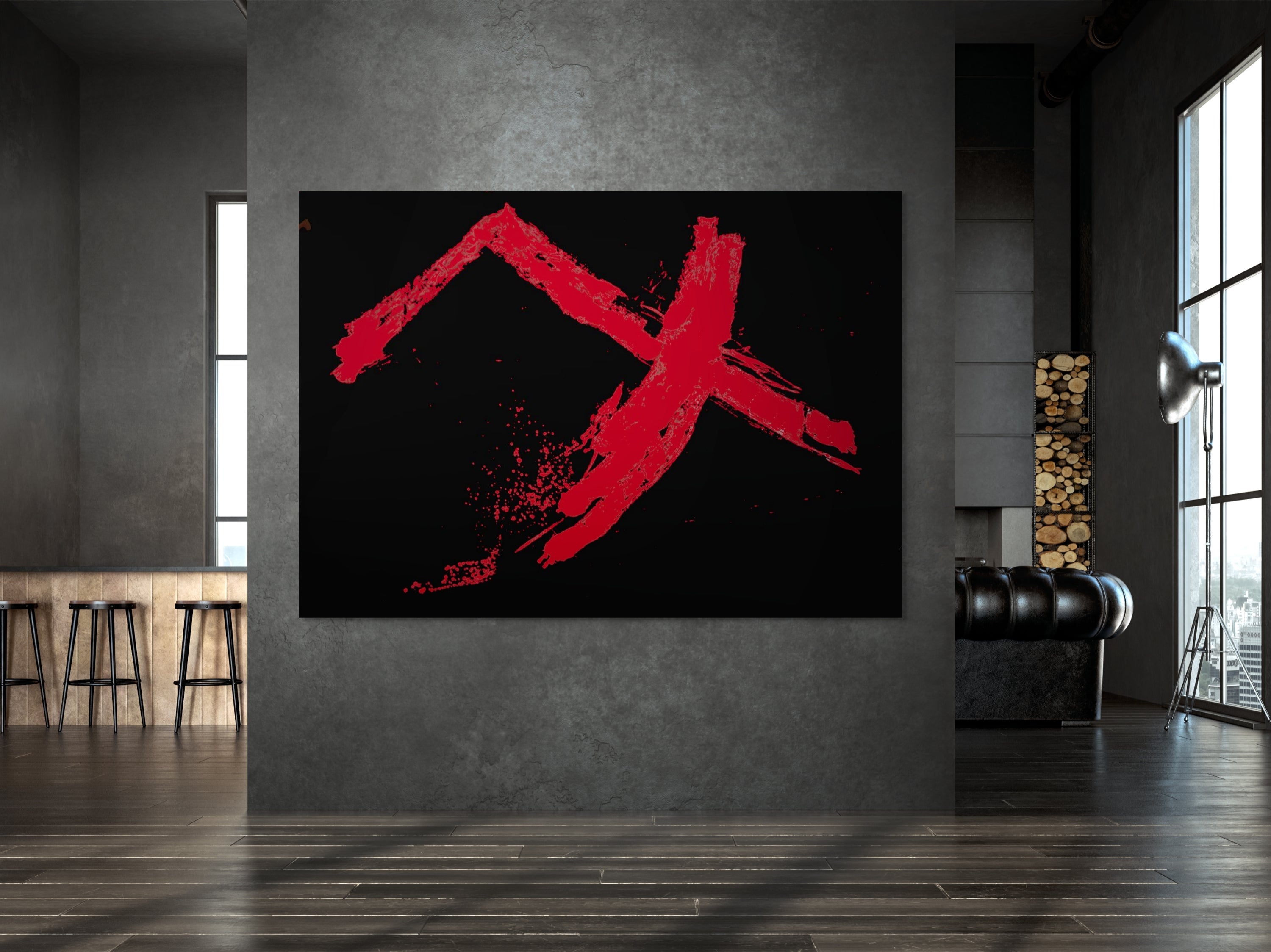 Canvas Print: "Sunset 7"
