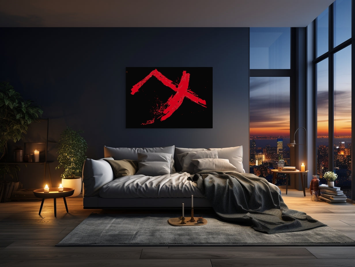 Canvas Print: "Sunset 7"