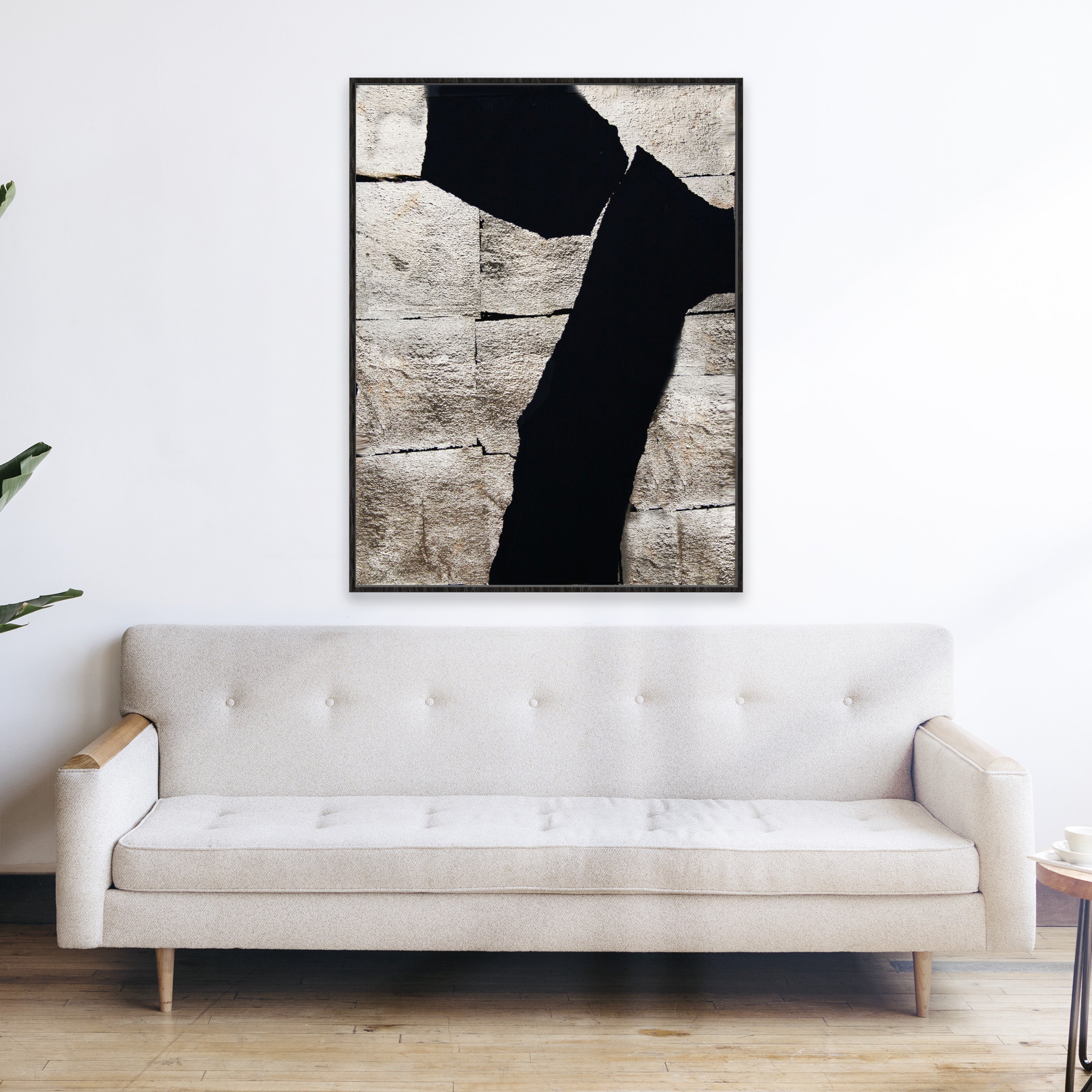 Canvas Print: "Alone"