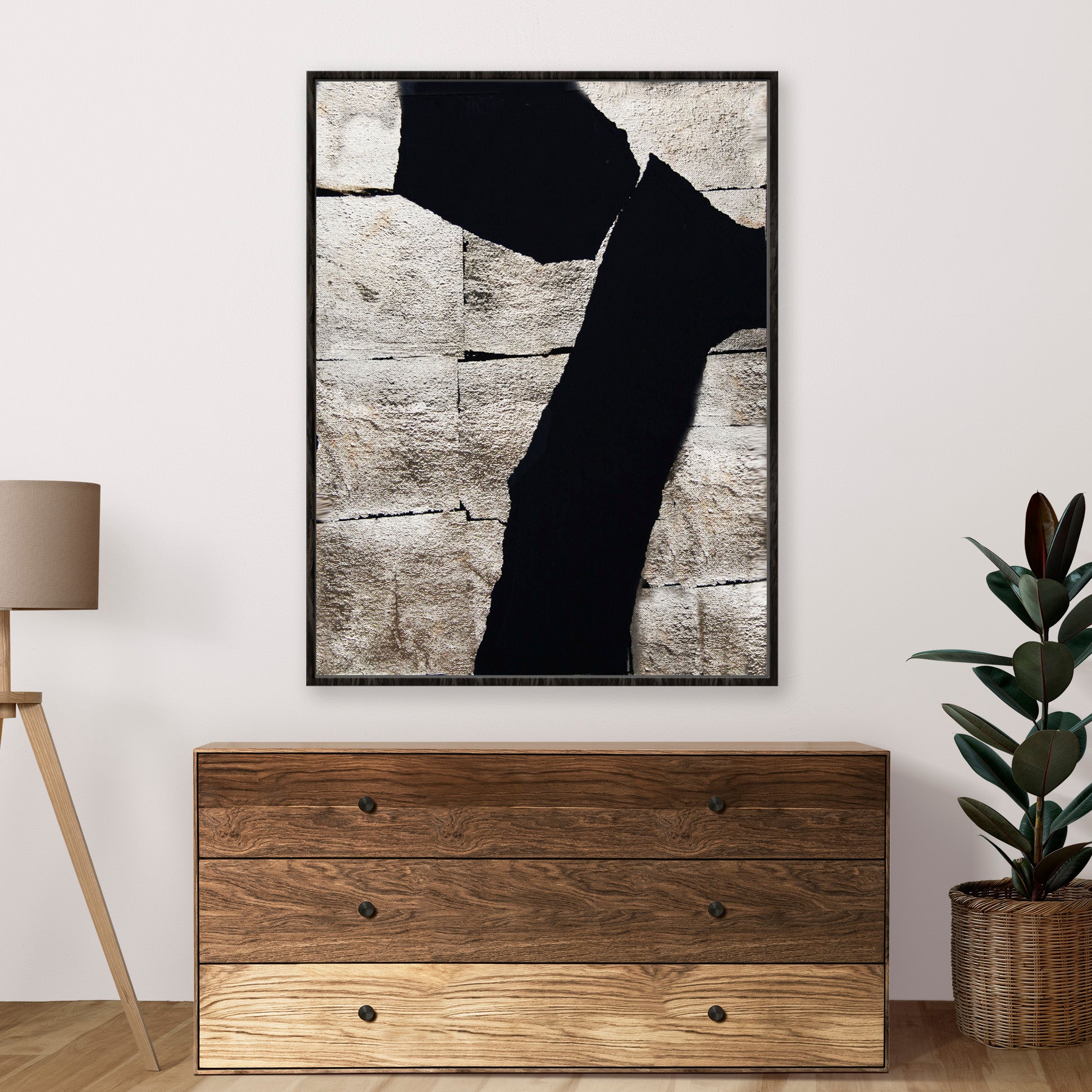Canvas Print: "Alone"