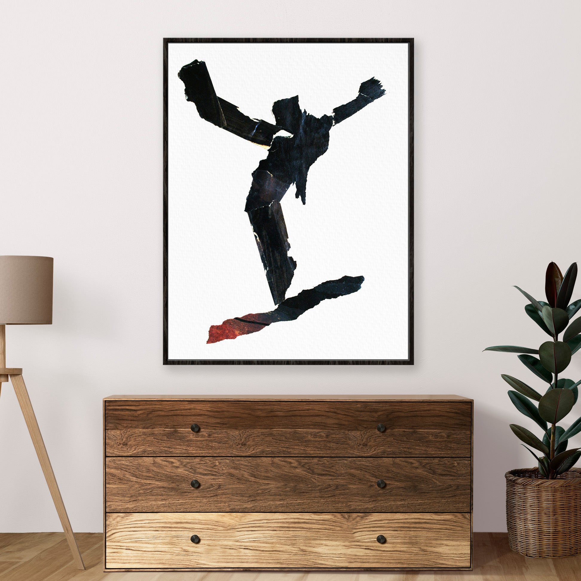 Canvas Print: "Hug"