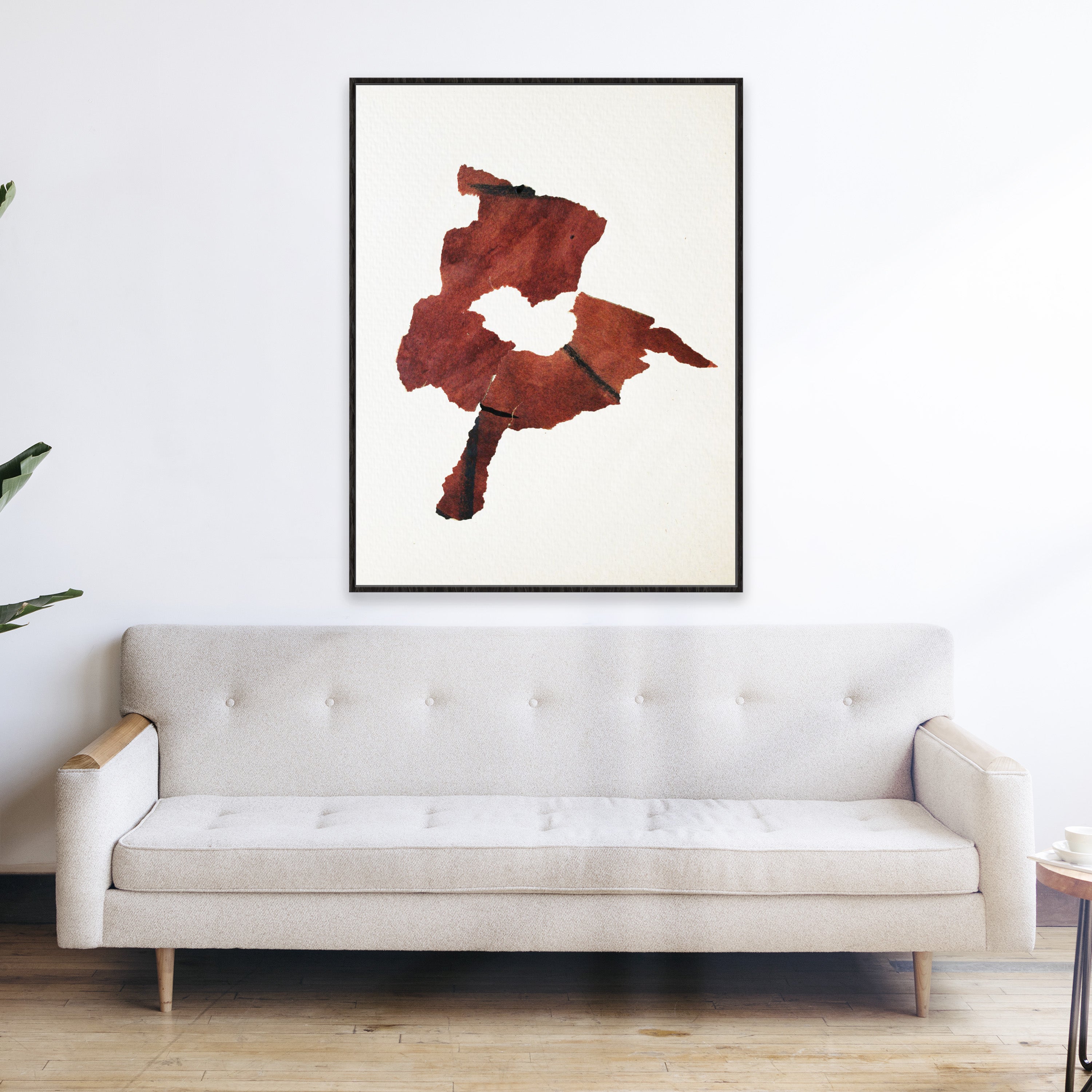 Canvas Print: "Kiss"