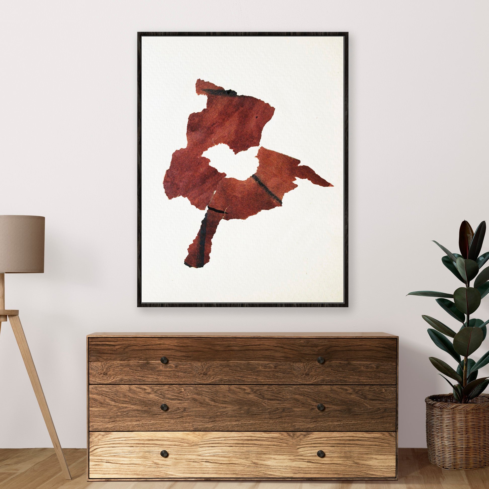 Canvas Print: "Kiss"
