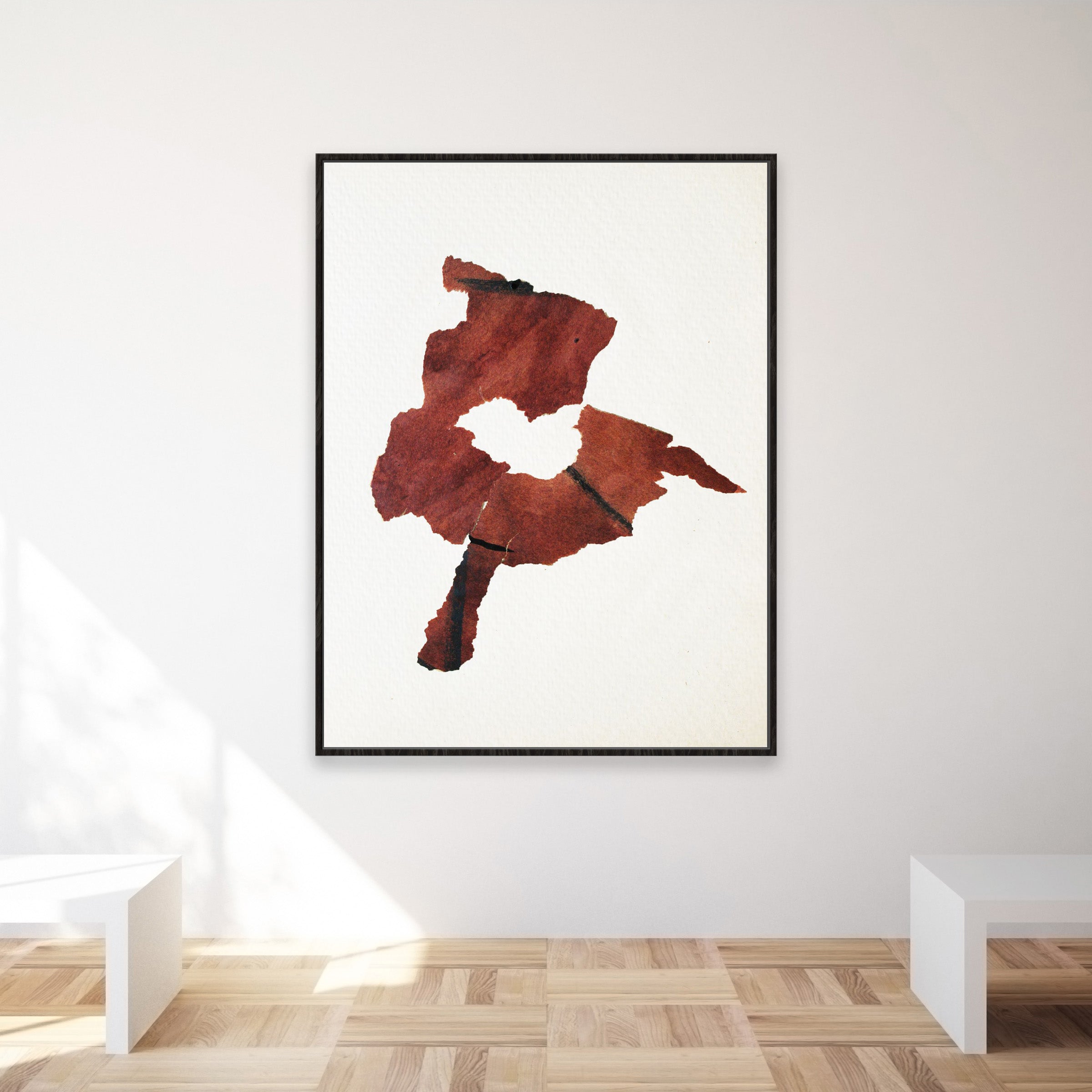 Canvas Print: "Kiss"