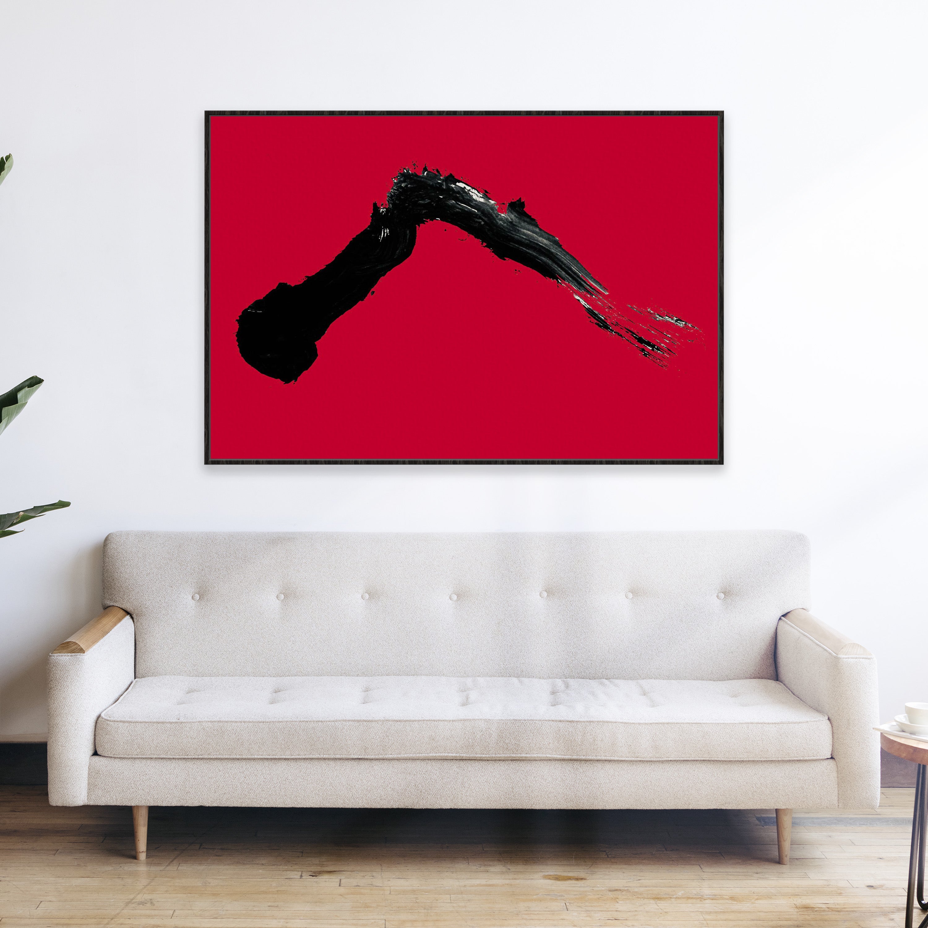 Canvas Print: "Red Mountain"