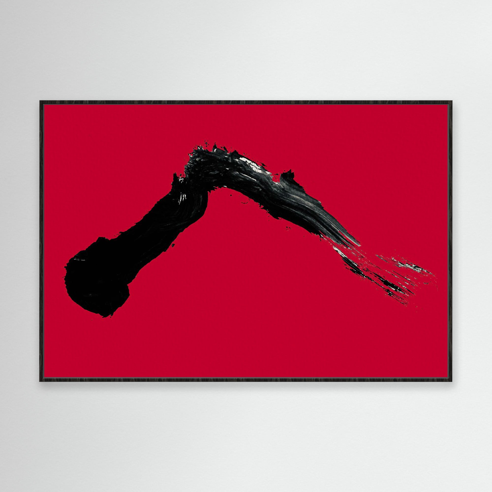 Canvas Print: "Red Mountain"