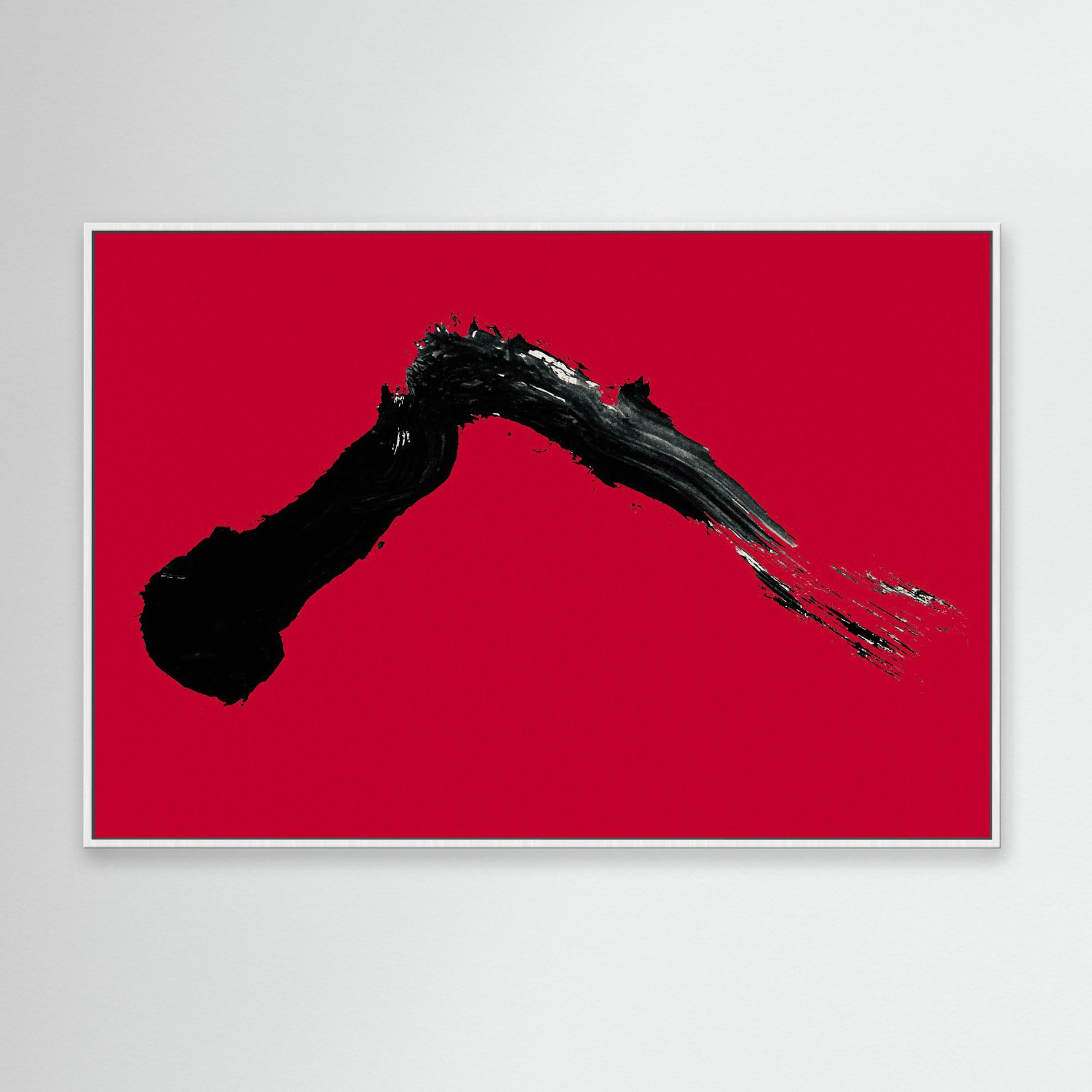 Canvas Print: "Red Mountain"