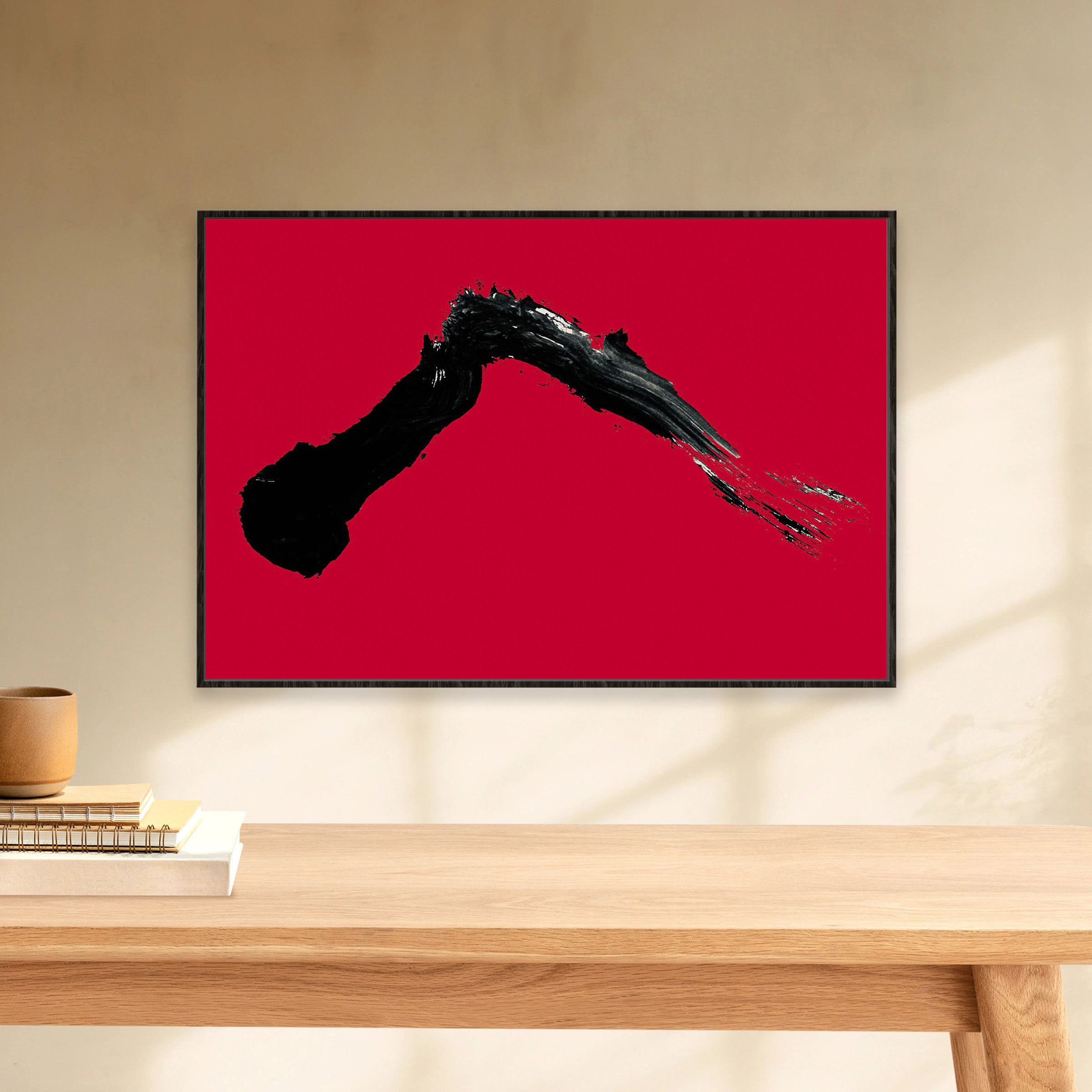 Canvas Print: "Red Mountain"