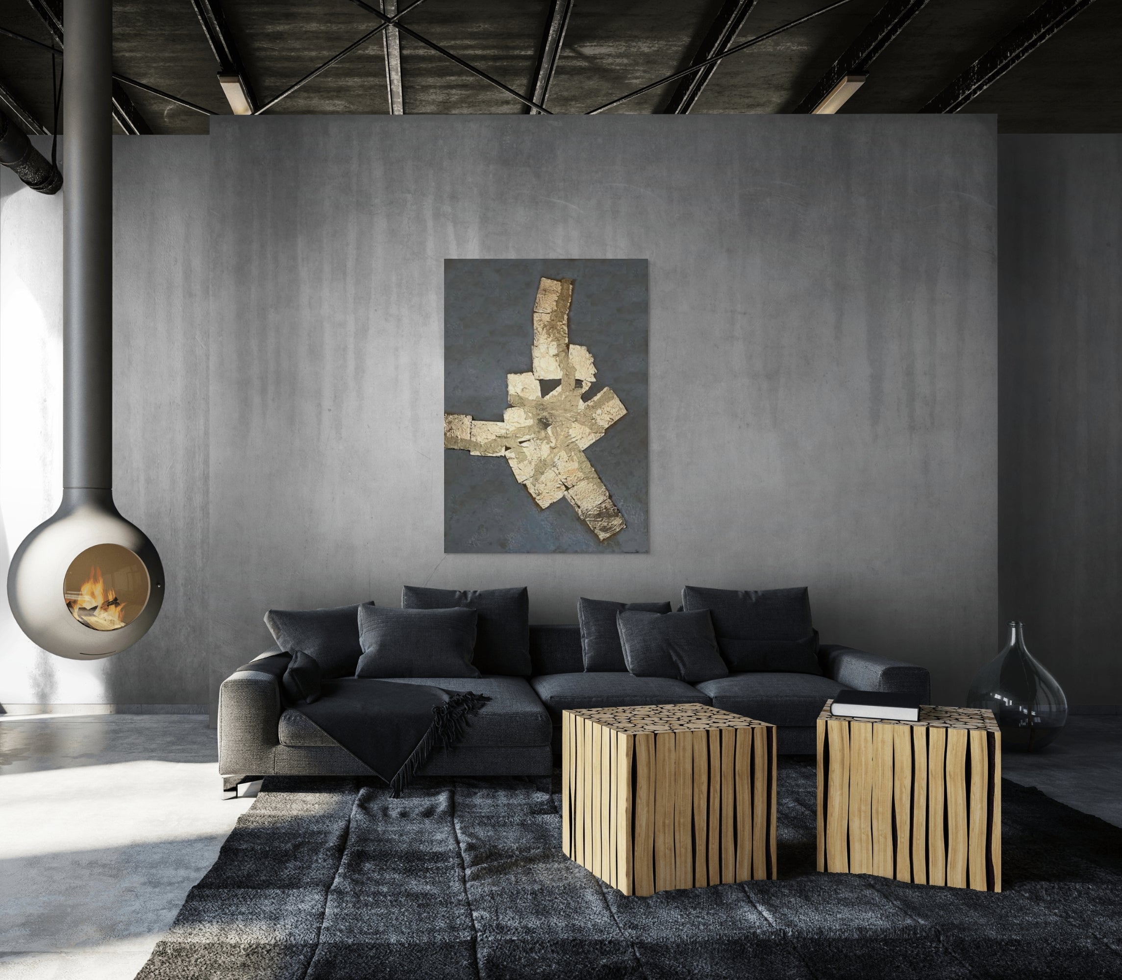 Canvas Print: "Sunset 1"