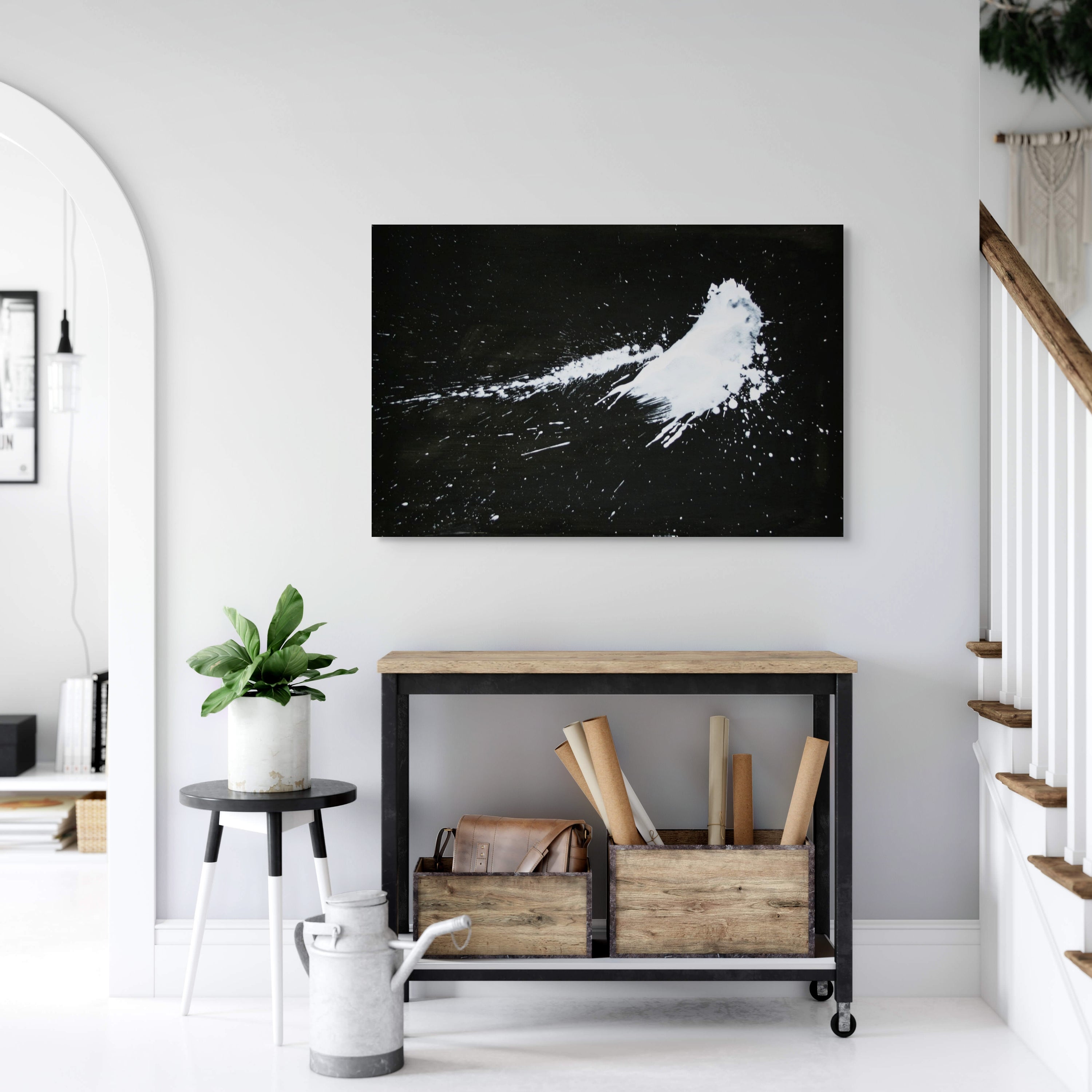 Canvas Print: "Snow 1"