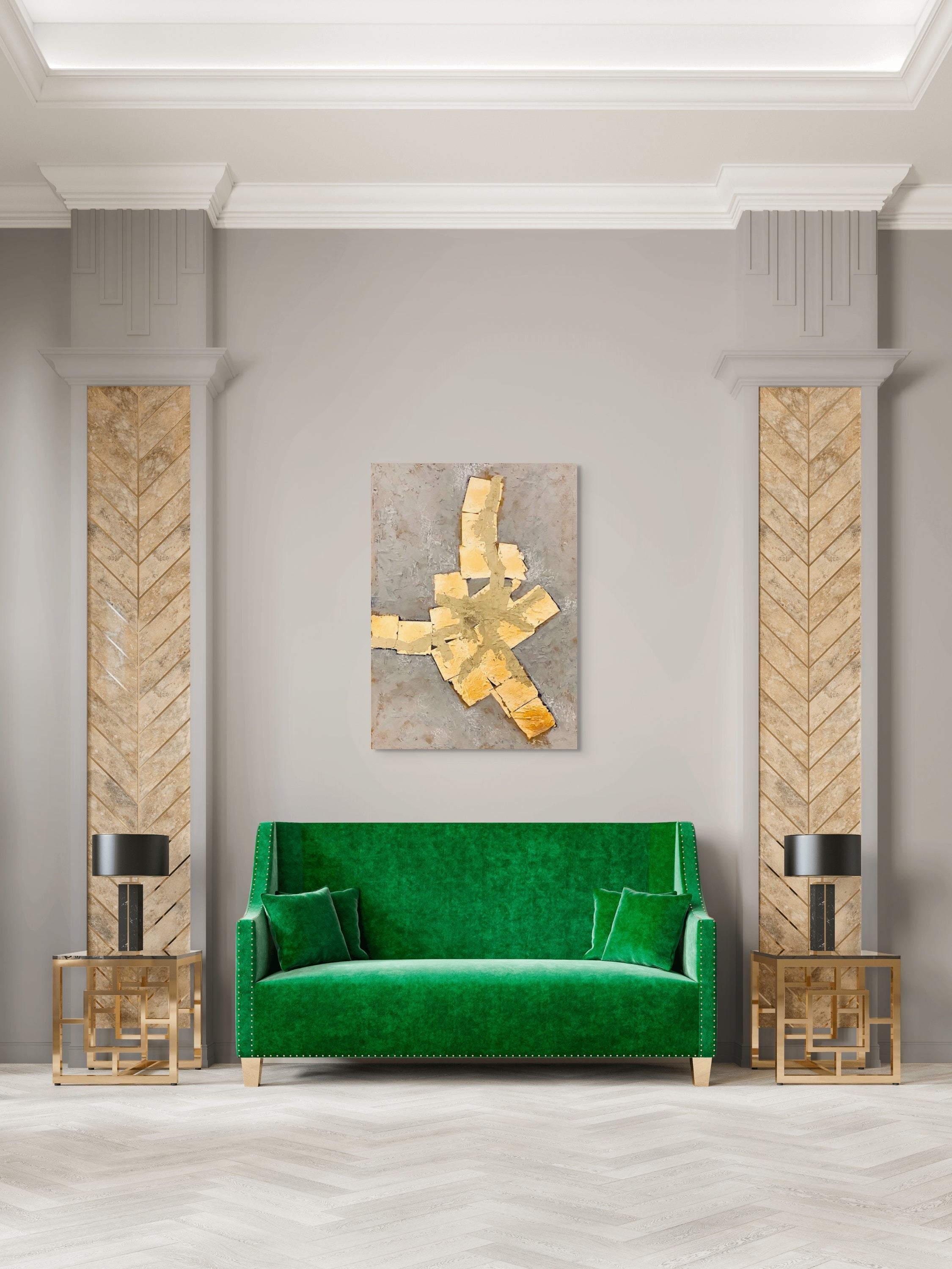 Canvas Print: "Golden Autumn"