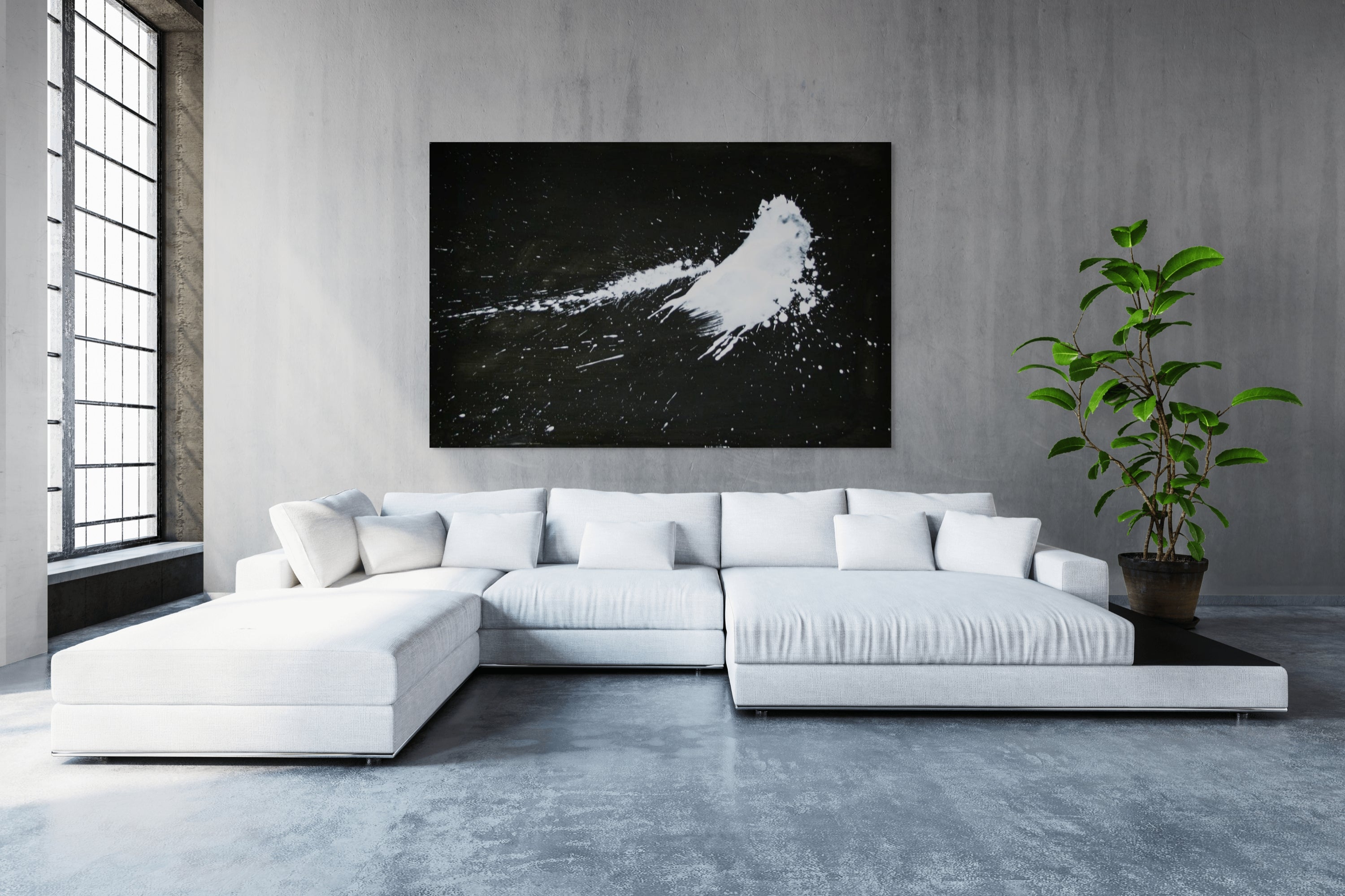 Canvas Print: "Snow 1"